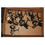 #104 Penn Fishing Reel Lot incl. Ultra Sport, 712 Z, etc.