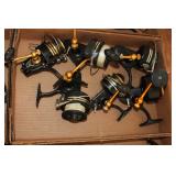#105 Penn Fishing Reel Lot incl. 712 Z, etc.