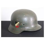 #840 German m39 green Helmet Shell