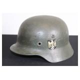 #840 German m39 green Helmet Shell