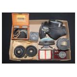 #877 USAAF Aircraft Instruments and Headphones