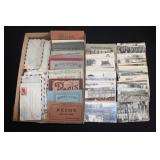 #864 Post cards souvenir books, and letters.
