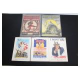 #853 WW1 Patriotic Sheet Music & Posters