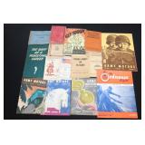 #861 Box lot of paper, incl manuals