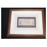 #898 1 Dated 1860 Dollar Framed