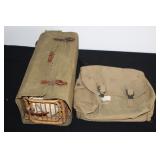 #917 Pigeon Carrier, Bag, & 105mm Arty Shell