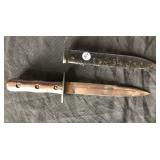 #834 WW2 Italian Fighting Knife