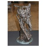#526 Mountain Man Fredrick Remington Bronze Statue