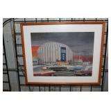 #540 Ford Rotunda A Christmas Fantasy litho sighed by artist LE #208/950