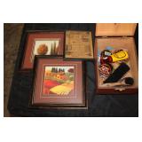 #546 lot of pictures, posters, and other misc.