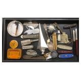 #484 Advertising lot incl. Cooper Heating Bottle Opener, National Cash Register Co. Tag, Ect