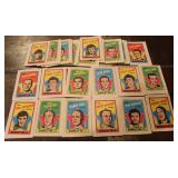 #272 near set of Topps Hockey comics incls extras