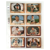 #252 Lot of (8) Bowman HOFer