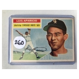 #260 1956 Topps Luis Aparicio Rookie - VG