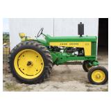 Lot# 606 John Deere Model 630 WF restored tractor - power steering