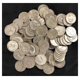 #678A 86 Silver Quarters- 3 Standing Liberty