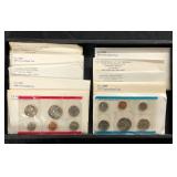 #684 Lot of 11 United States Proof Sets incl. 1957, (2) 60, etc.