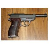 Walther P1 Kal 9mm 12/80 SER # 9048J Walther P1 Kal 9mm 12/80 SER # 9048J