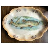 Wellsville China Fish Platter Wellsville China Fish Platter