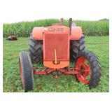 This tractor was used as a parade tractor