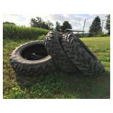 (4) 20.8R42 Goodyear tubeless Tractor tires (4) 20.8R42 Goodyear tubeless Tractor tires