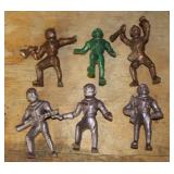 plastic astronauts and space men