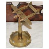 trench art airplane ashtray