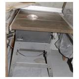 Overhead green shade lamps