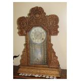 Gingerbread mantle clock