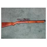 Blue Streak air rifle w/ scope