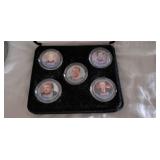 Trump coin set of 5