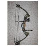 #889 BOWTECH COMPOUND BOW- 3 PIN SIGHT AND REST