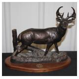 #926 Whitetails Unlimited Buck Statue w Cert. 249 of 300