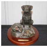 #929 Patience Ducks Unlimited 1506/5000 Hunting Dog Statue