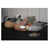 #933 Lot of 3 Duck Decoys incl. Ducks Unlimited, Jules A Bouillet duck decoy #933 Lot of 3 Duck Decoys incl. Ducks Unlimited, Jules A Bouillet duck decoy