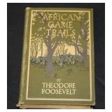 #921 African Game Trails by Theodore Roosevelt 1910 Hardcover Book