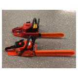 (2) Chains Saws incl. Echo CS-400 Chain Saw (2) Chains Saws incl. Echo CS-400 Chain Saw