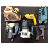 Nice Selection of tools incl. sanders, saws, etc. Nice Selection of tools incl. sanders, saws, etc.
