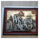 Wicket Ale Beer Mirror Wicket Ale Beer Mirror