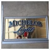 Michelob Light Beer Mirror Michelob Light Beer Mirror