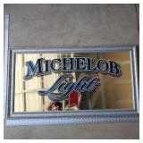 Michelob Light Beer Mirror