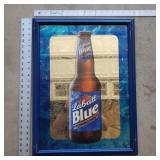 Labatt Blue Beer Mirror Labatt Blue Beer Mirror