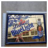 Labatt Blue Light Beer Mirror