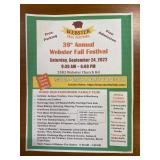 Webster Event Flyer Webster Event Flyer