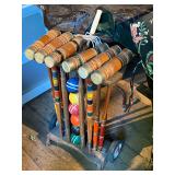 Vintage Croquet Set Vintage Croquet Set