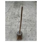 Antique sauerkraut stomper Antique sauerkraut stomper