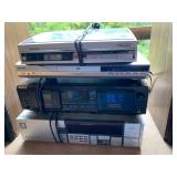 Sony Cassette TC-WE435,Technics SL-JT Turntable,Toshiba DVD SD3950 Sony Cassette TC-WE435,Technics SL-JT Turntable,Toshiba DVD SD3950