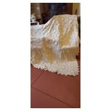 Crocheted Coverlet, full size Crocheted Coverlet, full size