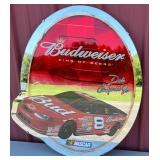 (4) Different Large Dale Jr. Budweiser Beer Mirrors (4) Different Large Dale Jr. Budweiser Beer Mirrors
