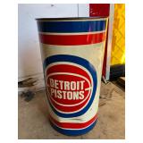 Detroit Pistons Trash Can